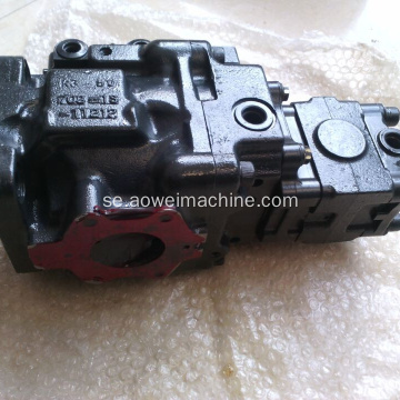 PC50-2 hydraulisk pump, PC50MR-2 MAIN PUMP, 708-3S-00522,708-3S-00521, pc50mr grävmaskin växelpump